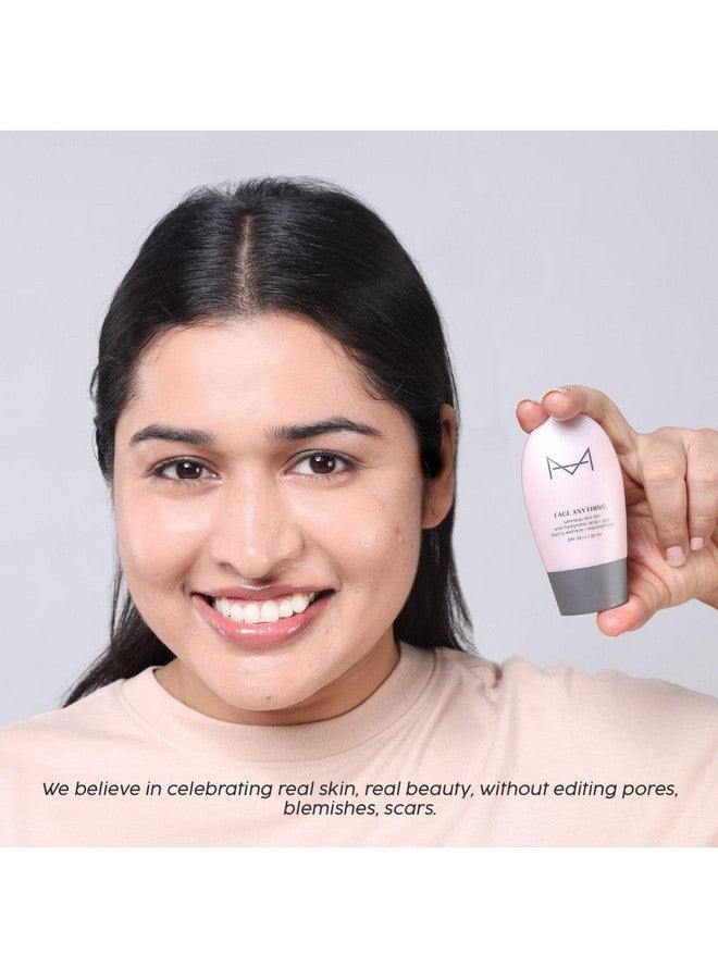 HOUSE OF MAKEUP Face Tint With Hyaluronic Acid, Niacinamide | B B Cream For Women, Men, All | Glass Skin Makeup For Women | Cc Cream For Oily Skin | 35 Ml (F10-Fair Skin Tone), Medium, Luminous - Image 5