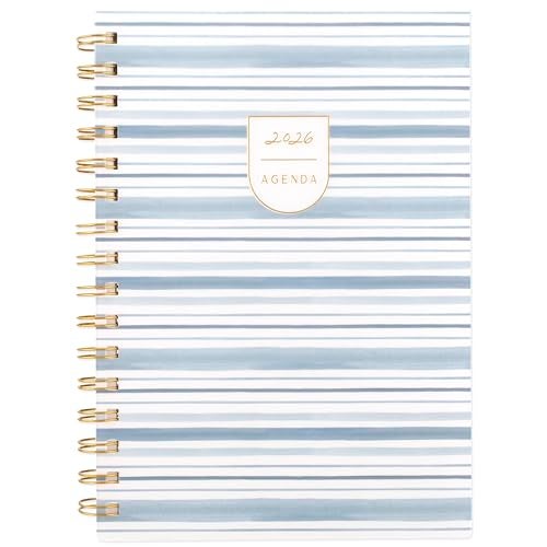 Cambridge 2026 Planner by Leah Bisch, Weekly & Monthly, 5.5" x 8.5", Small, Stripe (LB42-200-26) - Image 1