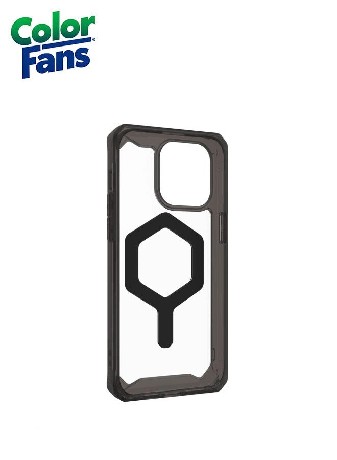 Color Fans Plyo Magfit iPhone 15 Pro Max Case Protective Cover Black/Black - Image 4