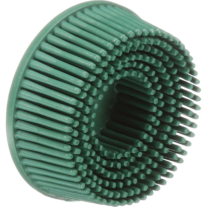 3M Scotch-Briteâ„¢ Rolocâ„¢ Bristle Disc, RD-ZB, 50, TR, Green, 2 in x 5/8 in, Tapered - Image 2