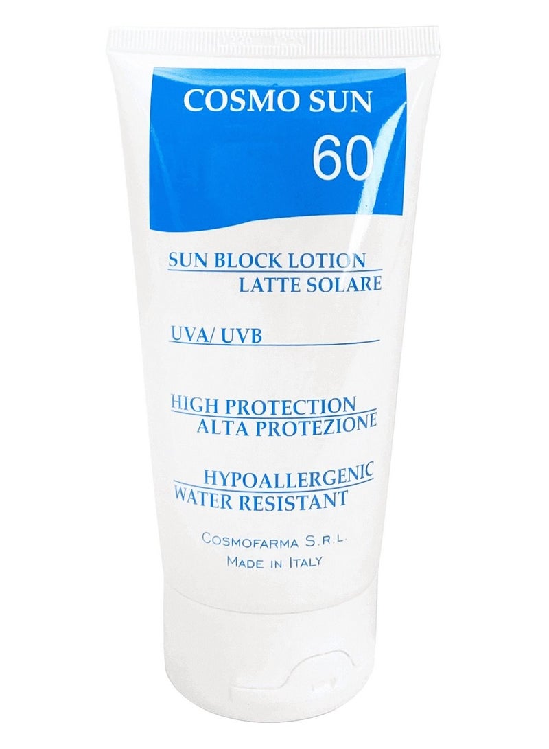 كوزموفارما‎ لوشن كوزمو صن بلوك مع فيتوستيرولز وفيتامين هـ 150 مل - Image 1