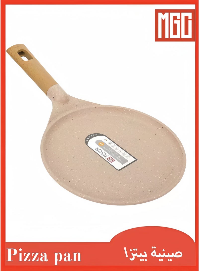 MGC Pan Ceramic Nonstick Frying Pan 32Cm With Glass Lid, Healthy Cookware, Non-Toxic Induction Kitchen Cooking Set, Dishwasher & Oven Safe, Pfas/Ptfe/Pfoa Free - Image 1