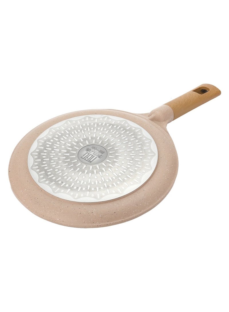 MGC Pan Ceramic Nonstick Frying Pan 32Cm With Glass Lid, Healthy Cookware, Non-Toxic Induction Kitchen Cooking Set, Dishwasher & Oven Safe, Pfas/Ptfe/Pfoa Free - Image 5