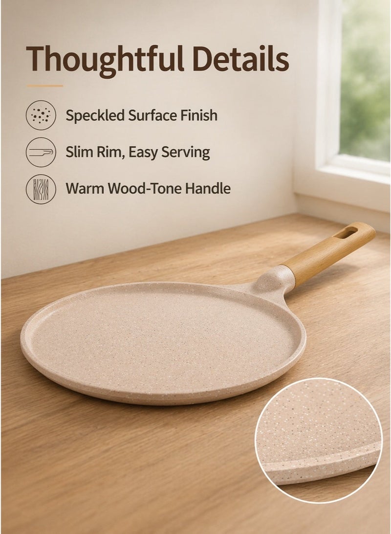 MGC Pan Ceramic Nonstick Frying Pan 32Cm With Glass Lid, Healthy Cookware, Non-Toxic Induction Kitchen Cooking Set, Dishwasher & Oven Safe, Pfas/Ptfe/Pfoa Free - Image 4