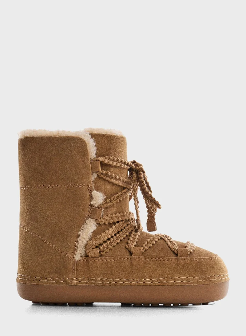MANGO Skete Ankle Boots