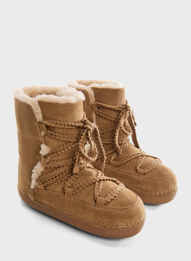 MANGO Skete Ankle Boots