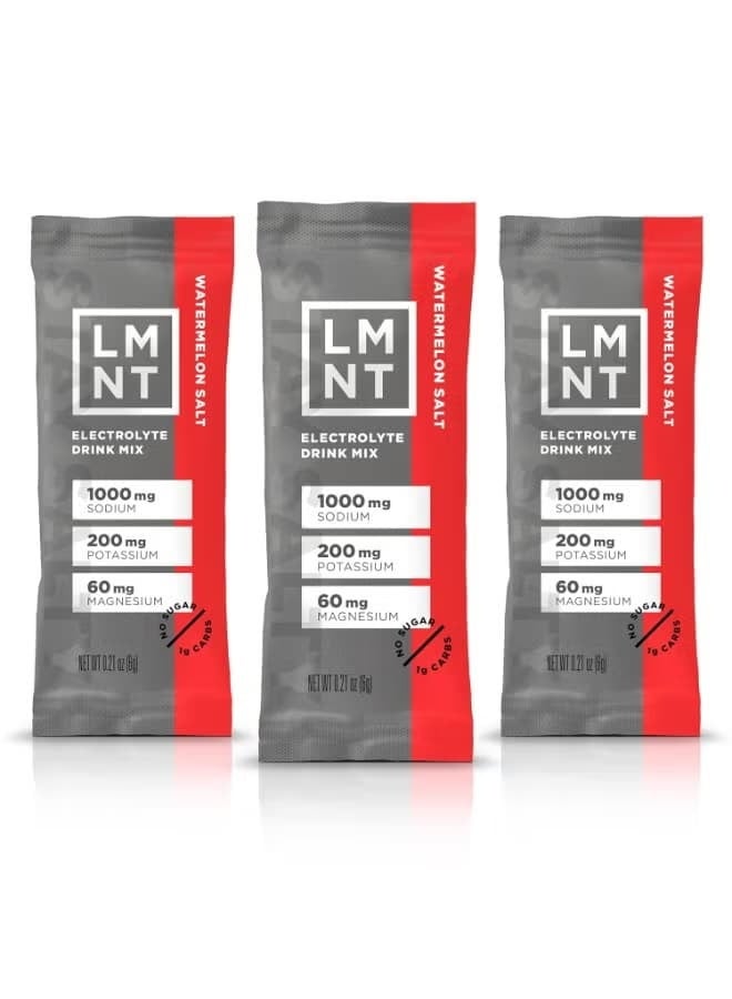 Electrolyte Drink Mix, Watermelon Salt 30 Sticks Each 0.21 oz