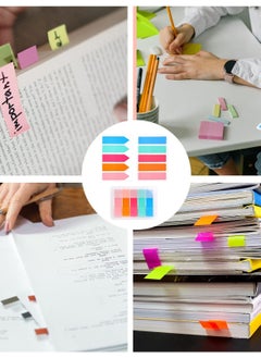 SYOSI 750pcs Index Tabs Flags, Self-Adhesive Sticky Tabs Page Tabs Writable Book Markers Page Flags for Reading Index, File Folders, Book Notes - Easy to Remove (Candy Color)  - Image 2