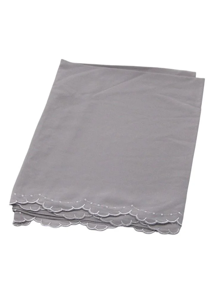 D'Daniela D' Daniela - Stacy Chiffon Scarf Muslim Shawl - Grey