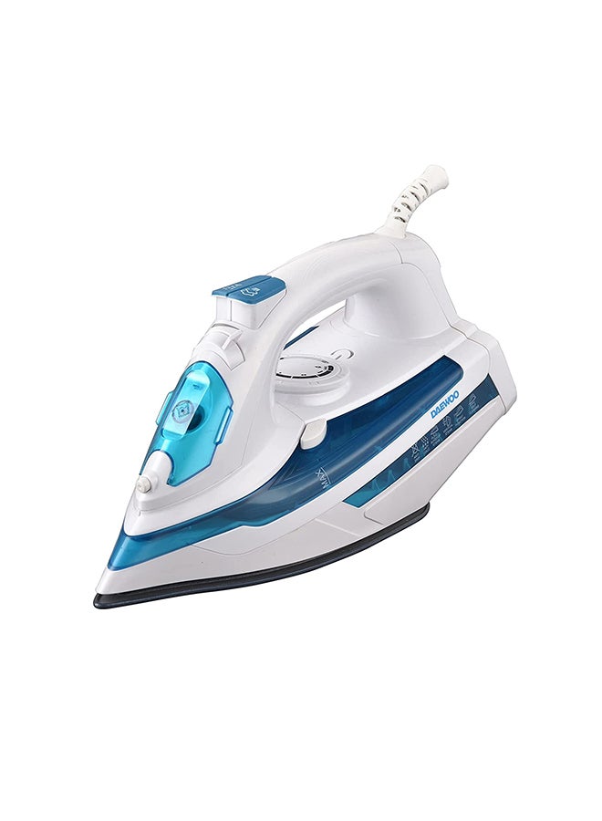 دايو مكواة بخار بقاعدة من السيراميك/مضادة للتنقيط/مضادة للتكلس/إيقاف تلقائي/تنظيف ذاتي 2400 وات تقنية كورية - Image 2