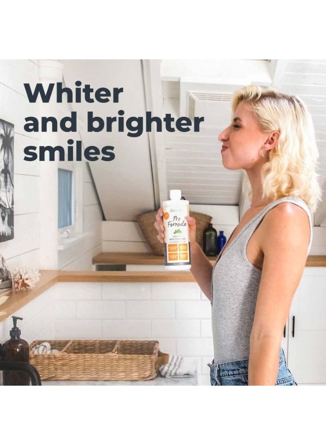 Oxyfresh Premium Pro Formula Fresh Mint Mouthwash 473ml Alcohol Free Zinc Mouthrinse for Fresh Breath and Healthy Gums - Image 2