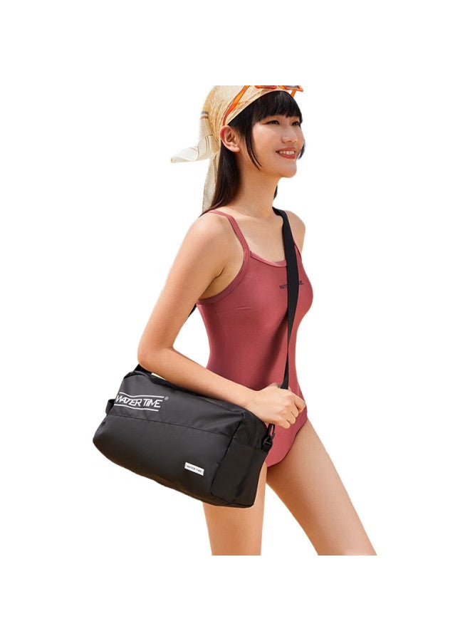 Watertime/Shuichuan Swimming Bag, Sports Fitness Shoulder Bag, Handbag For Men And Women, Swimming Equipment Storage Bag, Navy Blue - Image 3