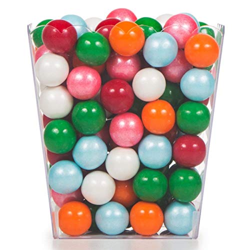 Amscan Medium Scalloped Plastic Container - 6" - Clear - 1 Pc. - Image 2