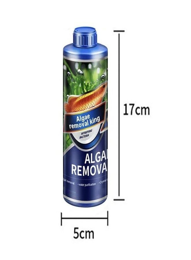 VISIONEX Algae Moss Remover, Fast-Acting Safe for Fish Plants Tank Cleaner, 200ml Liquid Formula Prevents Future Growth, All Tank Sizes Water Treatment Solution, Fish Tank Cleaner (200ml) - Image 5