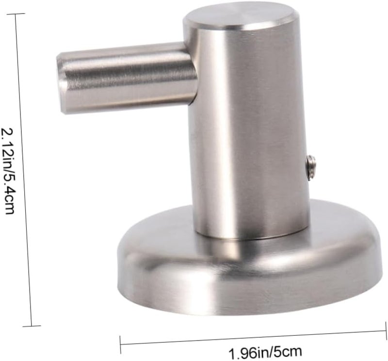 Heavy Duty Stainless Steel Wall Hooks 4 Inch for Kitchen Bathroom Towels Coats Bags - Image 3