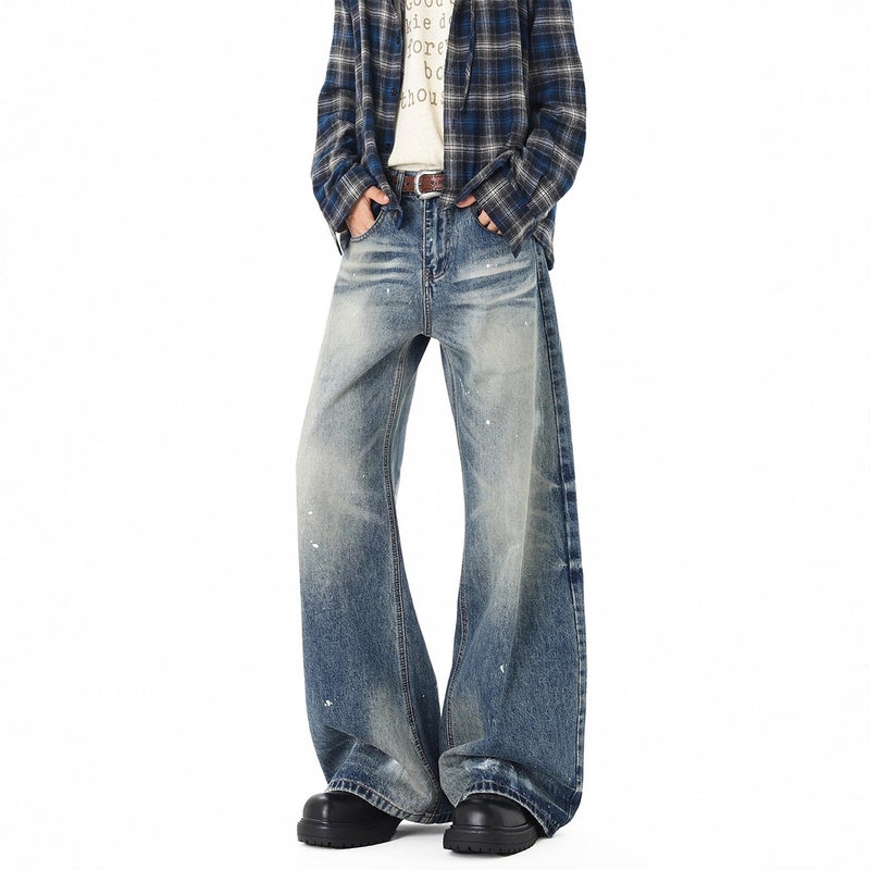 Unisex Casual Daily Denim Jeans - Image 1