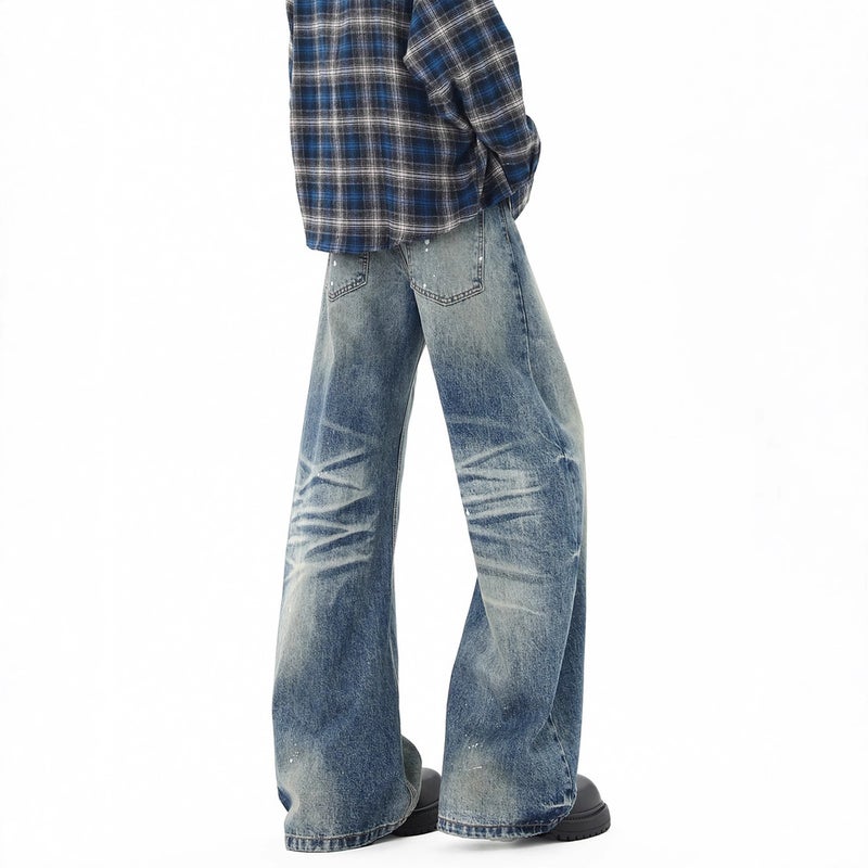 Unisex Casual Daily Denim Jeans - Image 5