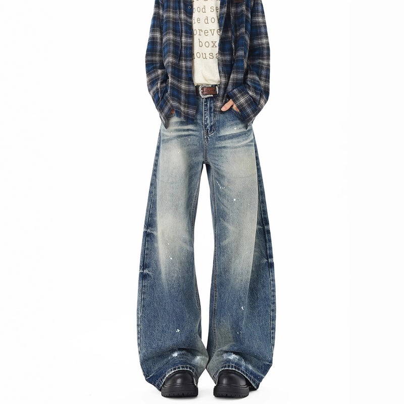 Unisex Casual Daily Denim Jeans - Image 2