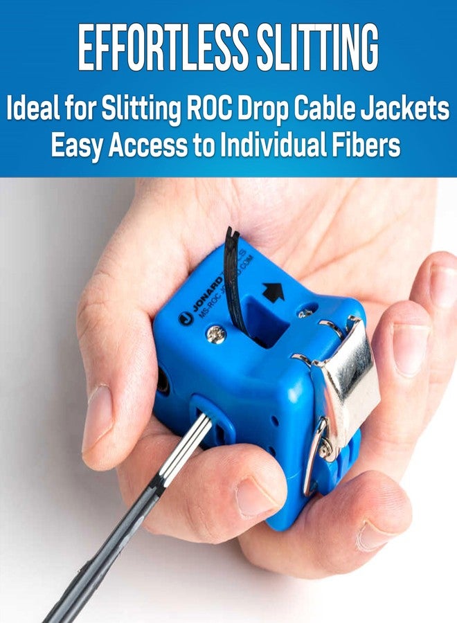 جونارد تولز أداة تقطيع كابلات إسقاط MS-ROC من Jonard Tools مع أخدودين، 4.2 مم، 5.5 مم - Image 5