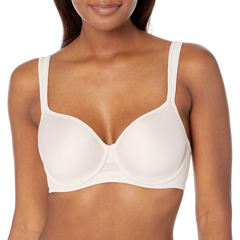 Bali Women's One Smooth U Ultra Light Minimizer Underwire Bra DF3490 Sandshell - Image 1