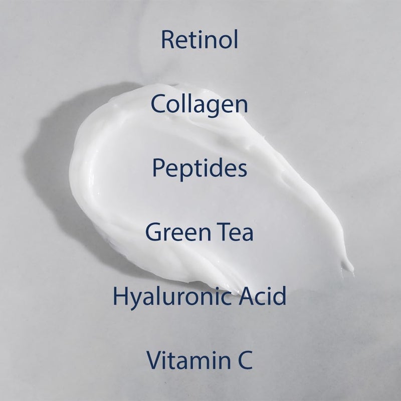 NAELI Retinoid Cream - 4.25% Retinol Night Moisturizer for Face & Neck with Collagen, Peptides & Hyaluronic Acid - Anti Aging Wrinkle Cream, Improves Skin Tone & Texture, 3.4 oz - Image 4