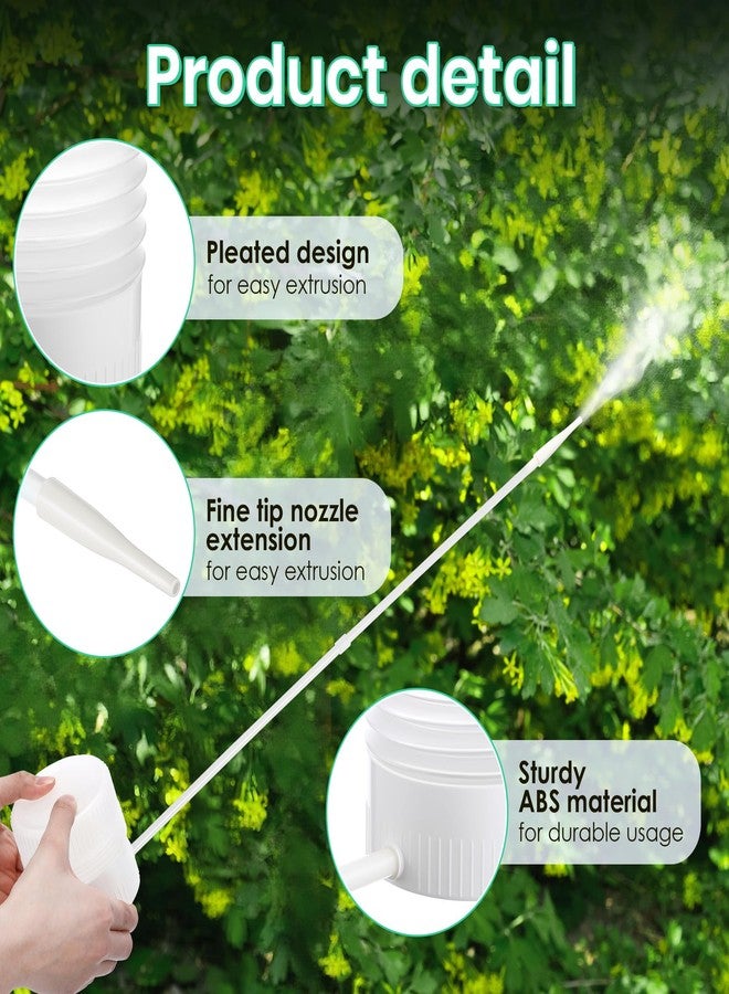 Mysora Diatomaceous Earth Powder Duster with 12" to 36" Extended Reach, Diatomaceous Earth Powder Applicator for Pest Control, Sprayer for Home, Lawn & Hard to Reach Areas (White - Image 5