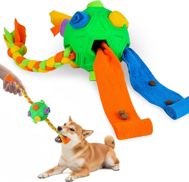 KASTWAVE Interactive Dog Puzzle Toys– Interactive Treat Hiding Slow Feeder Toy, Pet Brain Stimulation Puzzle, Enrichment for Natural Foraging Skills Training (Green) - Image 1