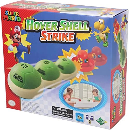 EPOCH Games Super Mario Hover Shell Strike Tabletop or Floor Multiplayer Sports Game for Ages 4 - Image 1