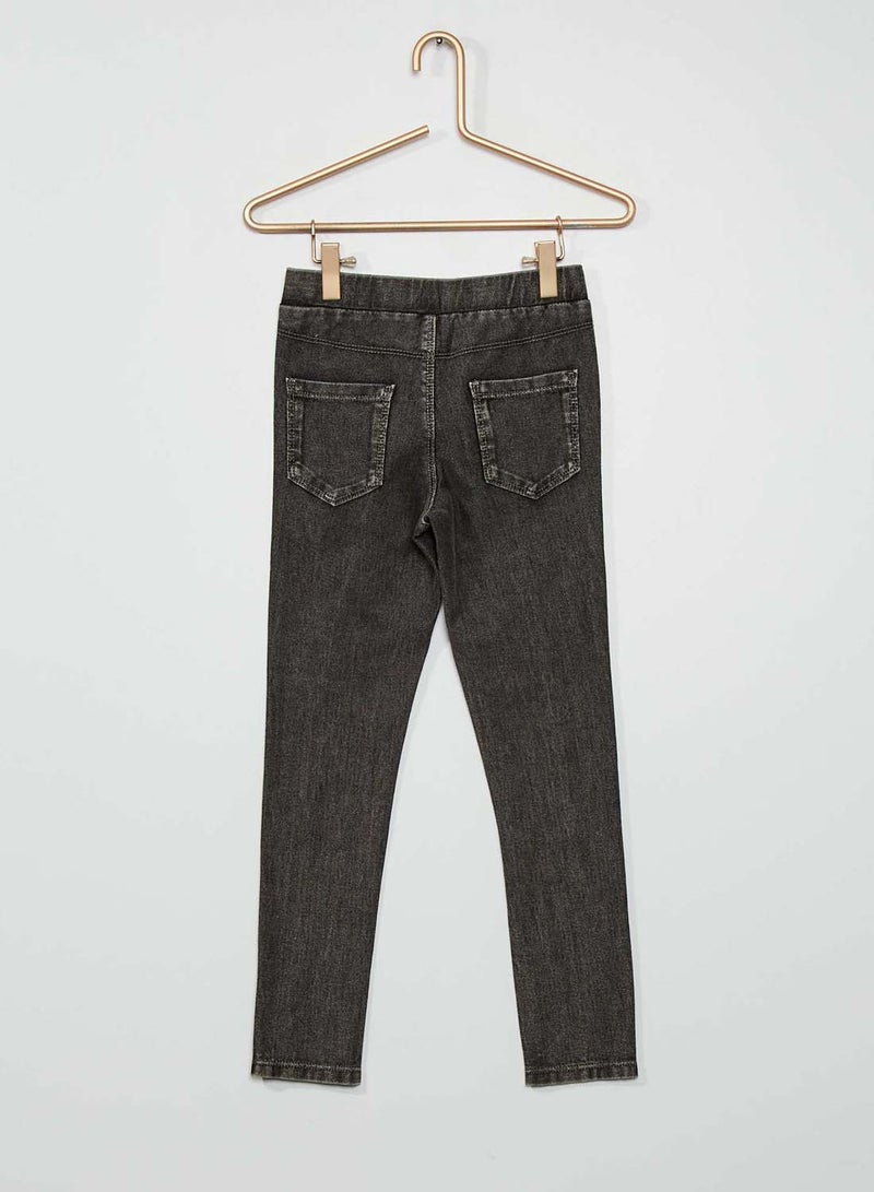 Kiabi stretch-jeggings-grey - Image 2