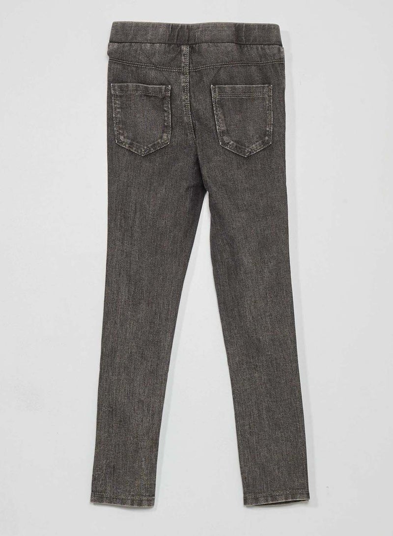 Kiabi stretch-jeggings-grey - Image 3