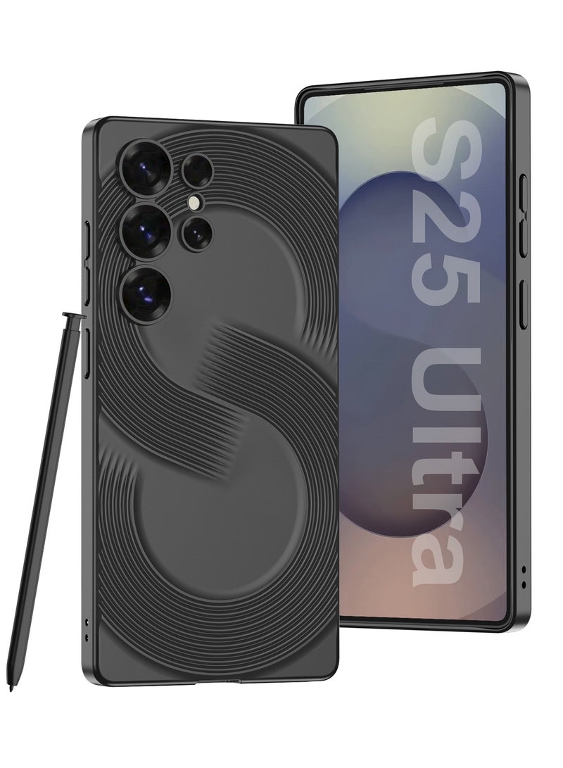 GKK Luxury Painted Matte Case For Samsung Galaxy S25 Ultra 6.9 inch (2025) Hard Shell TPU with Soft Edge Cover Sports Design, Anti-Drop, All-Round Protection Phone Cover with Pen Slot Design - Pen Not Included  - Image 1