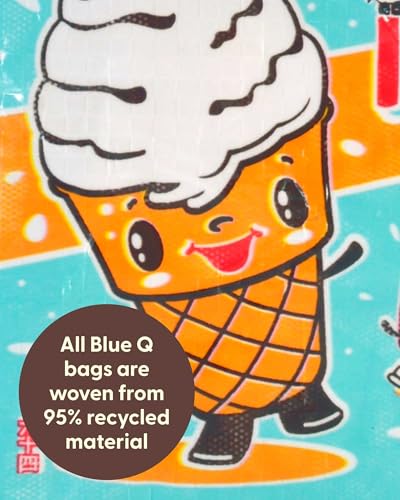 Blue Q Coin Purse – Cute Coin Pouch for Men and Women, Small Wallet Keychain Organizer, Zipper Bag for Coins, Gift Cards & Earbuds, Mini Card Holder, Compact Zip Wallet, 3"h x 4"w - Image 3