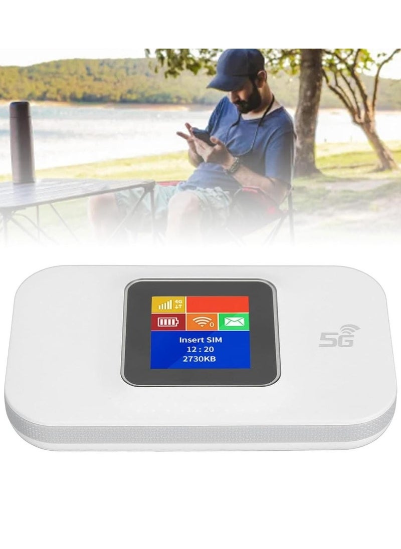 Generic - 5G Mobile WiFi Router High Speed Portable Wireless Hotspot for Travel, Home, And Remote Work - Image 1