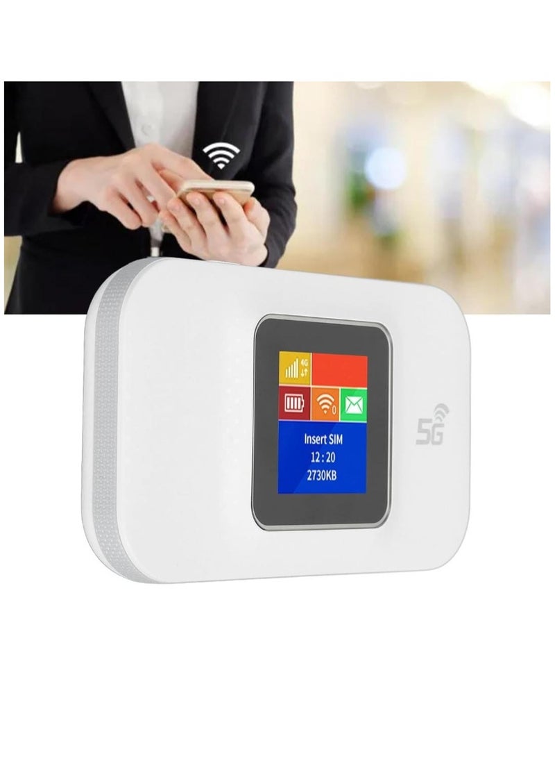 Generic - 5G Mobile WiFi Router High Speed Portable Wireless Hotspot for Travel, Home, And Remote Work - Image 1