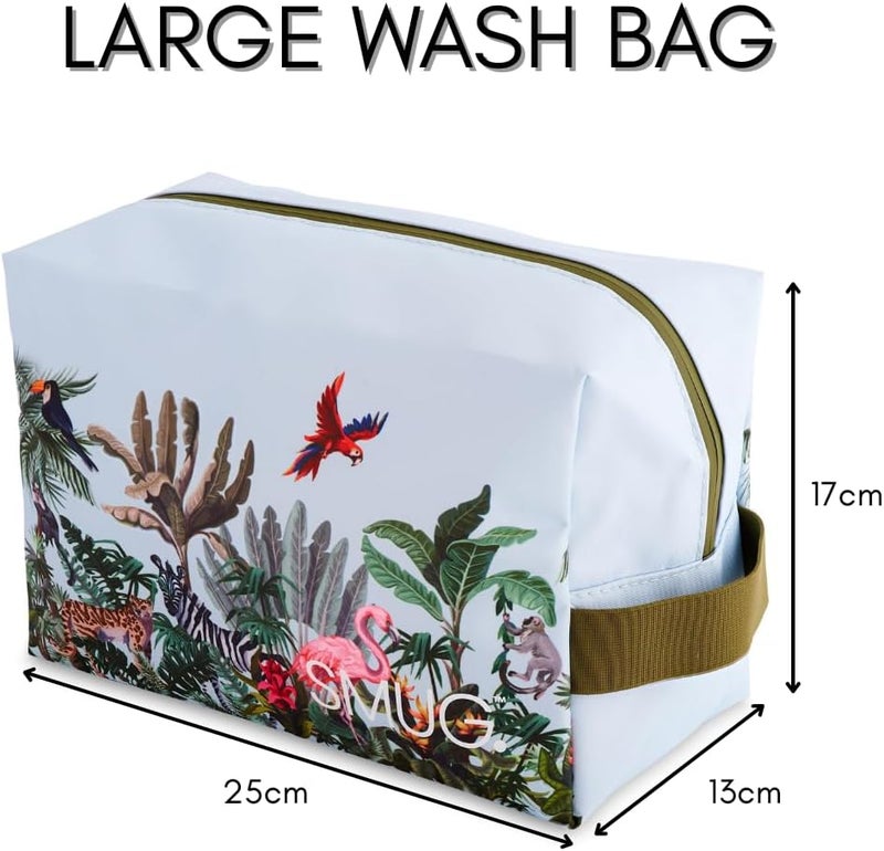 SMUG Unisex Wash Bag - Cherry Blossom Toiletry Bag - Image 3