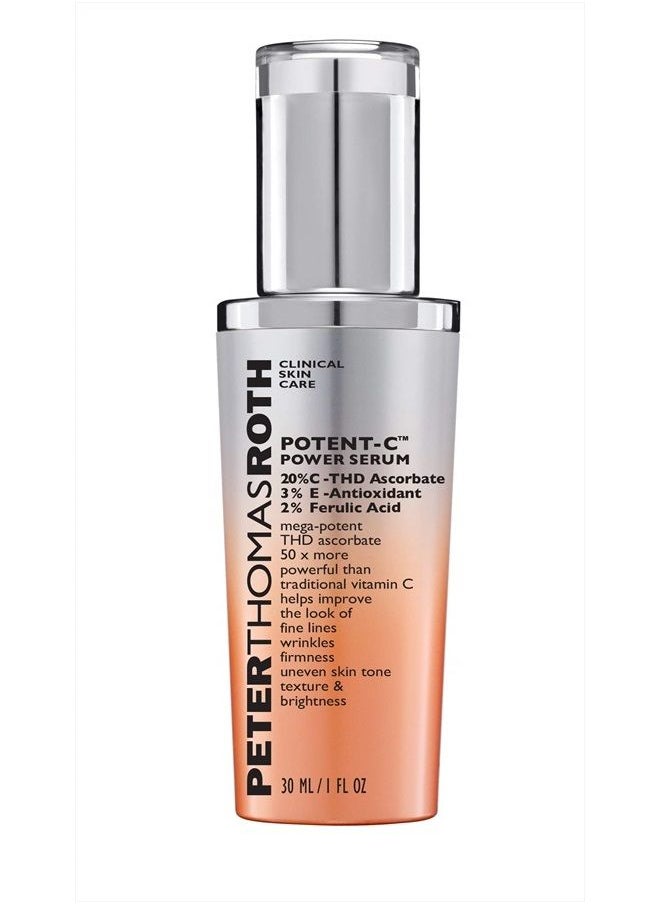 PETER THOMAS ROTH Potent-C Power Serum | Brightening Vitamin C Serum for Fine Lines, Wrinkles, Uneven Skin Tone, Texture and Dehydrated Skin  - Image 1