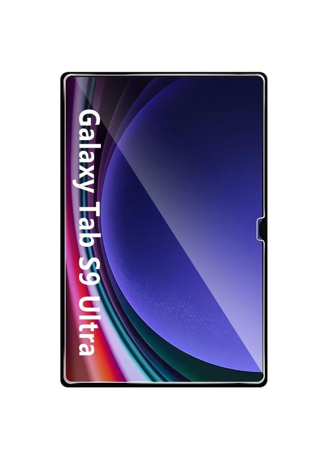 Mlbose Samsung Galaxy Tab S9 Ultra Screen Protcetor Scratch and Shatter Resistant Anti Bubble Glass - Image 1