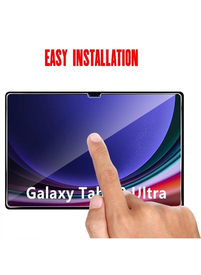 Mlbose Samsung Galaxy Tab S9 Ultra Screen Protcetor Scratch and Shatter Resistant Anti Bubble Glass - Image 3