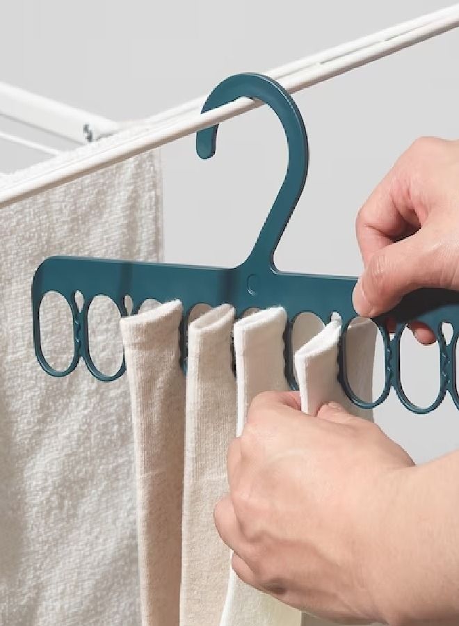 8 Clips Clothes Drying Rack