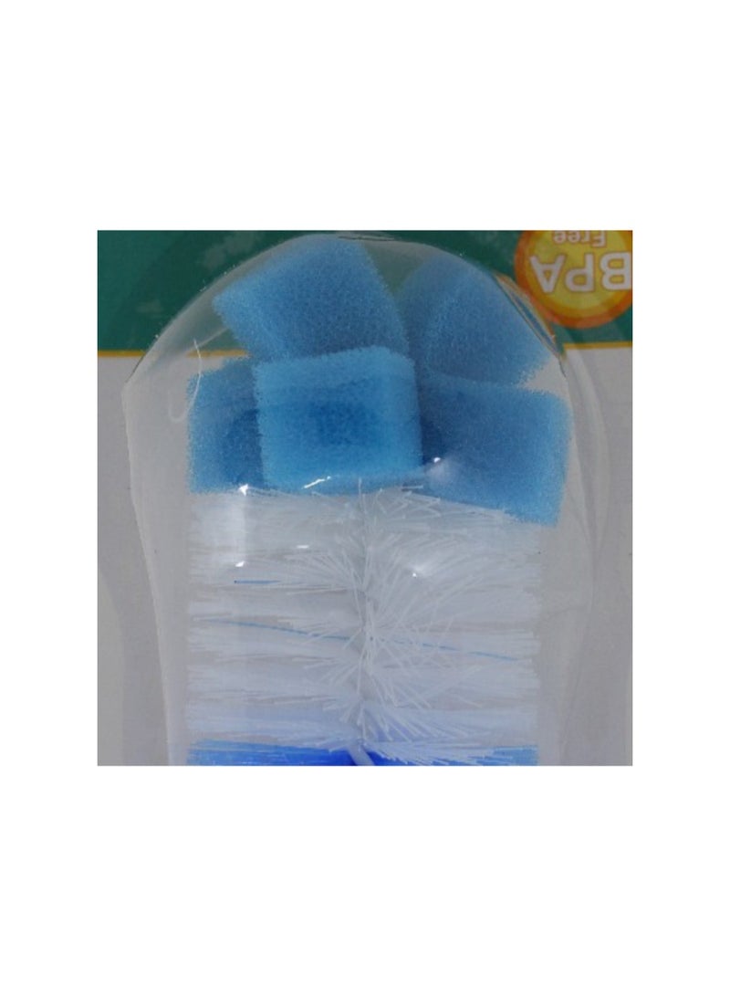 ترو فرشاة تنظيف زجاجات الرضاعة والحلمات من ترو - أزرق - Image 3