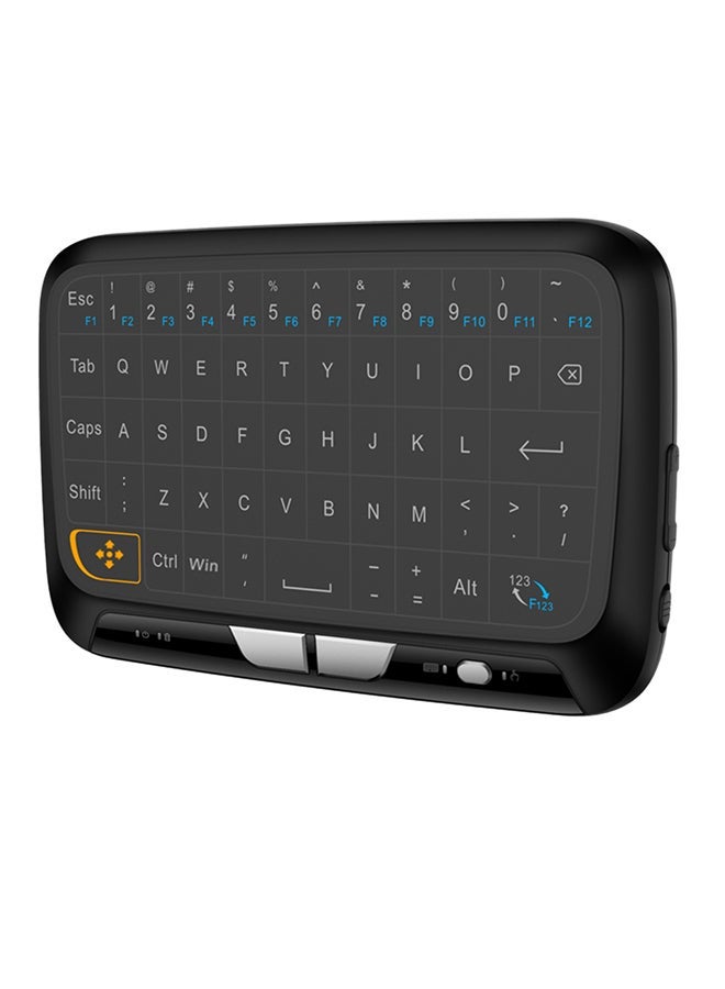 NIBEMINENT Wireless RC-Keyboard Full Touchpad Remote Control For Smart TV Black - Image 2