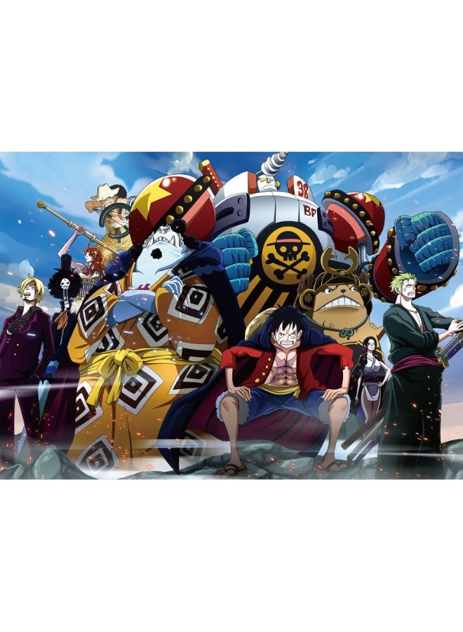 1000 قطعة من لعبة البازل الكرتونية البحارة بوب - صور ثلاثية الأبعاد مصنوعة من الورق - Image 2