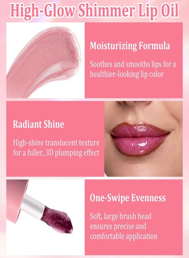 Jutqut Lip Kit with Moisturizing Lip Oil and Gradient Lip Liner Set, Nude Matte Lip Liner & Shiny Lip Plumper Gloss Lip Combo Set, Long Lasting Lightweight Natural Makeup Kit for Women, 01 - Image 4