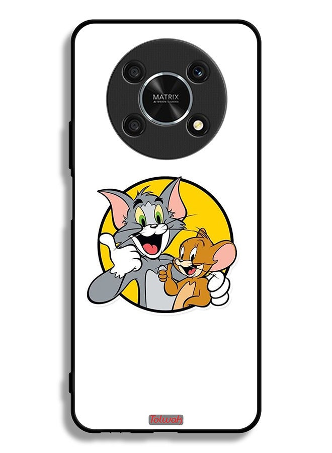 Tolwak Honor X9 5G Protective Case Cover Tom And Jerry - Image 2
