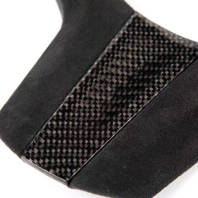 DEMULAX Carbon Fiber Steering Wheel Cover Trim for BMW - Image 2