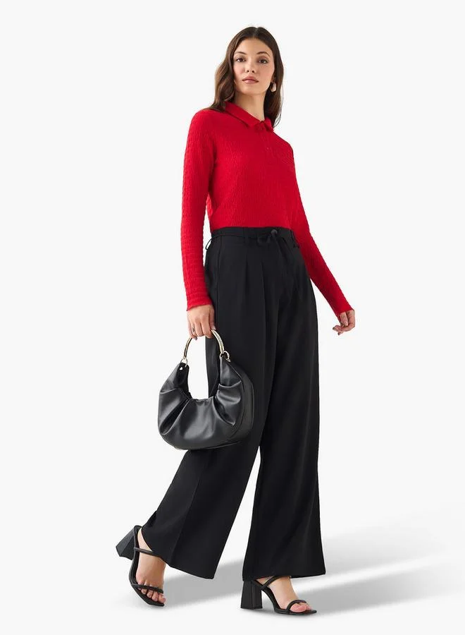 2Xtremz 2Xtremz Polo Top with Texture