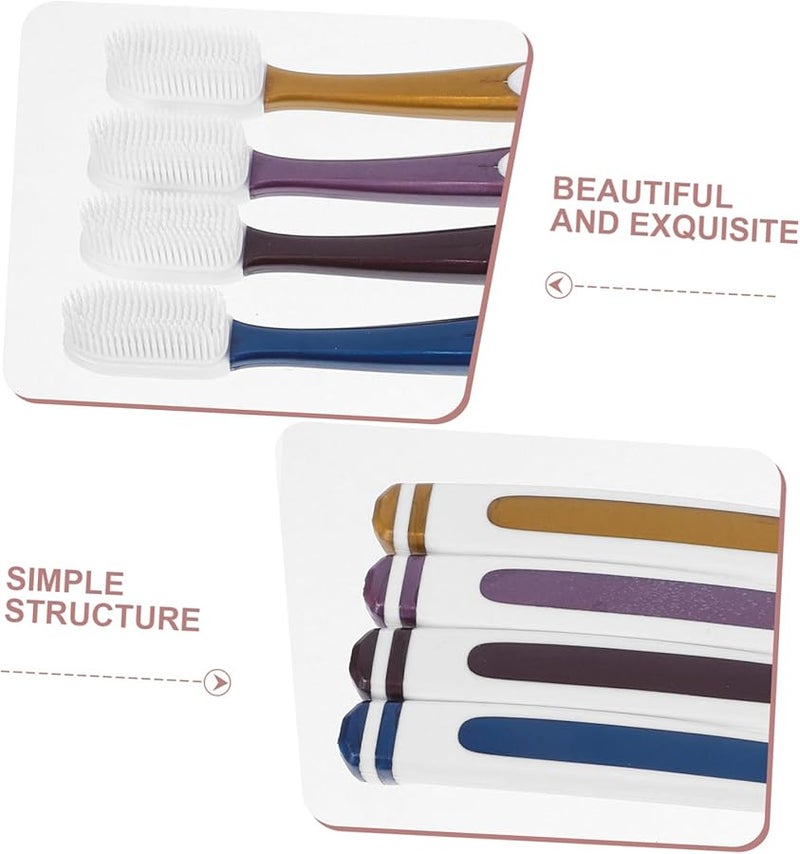 Soft Silicone Replacement Toothbrush Heads For Adults With Flexible Nano Bristles - Image 4