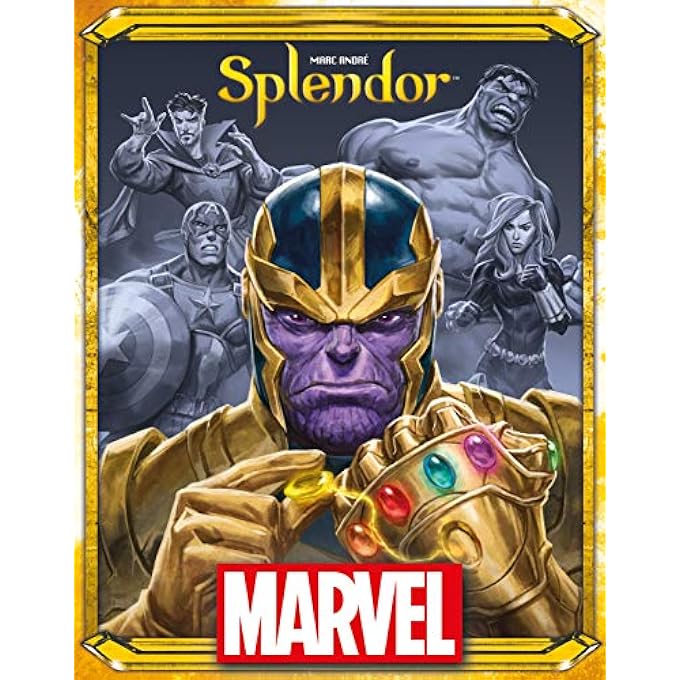 أسمودي لعبة Space Cowboys Splendor Marvel Board للأعمار من 10 2 إلى 4 لاعبين 30 دقيقة - Image 4