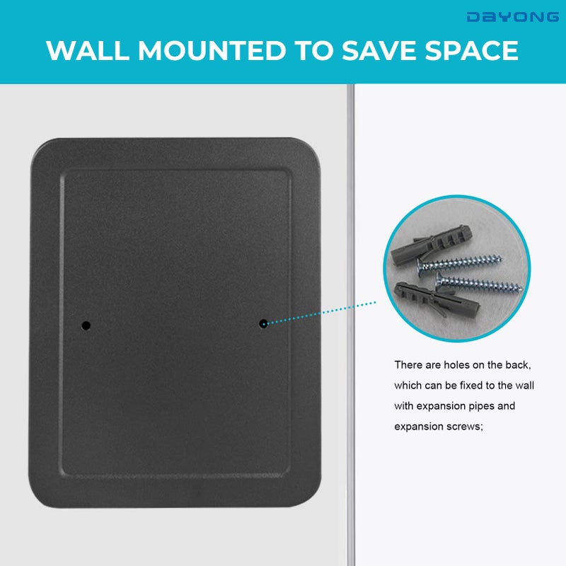 DAYONG Steel Key Box, Key Cabinet Wall Mount with Code and Key Tags, Keys Storage Lock Box for Indoor Outdoor-48 Keys Capacity. (K-1-48) - Image 5