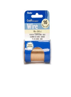 Darice Craft Wire 16 Gauge Gold 10 yards  - Image 3